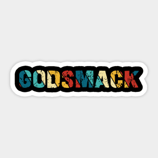 Retro Color - Godsmack Sticker